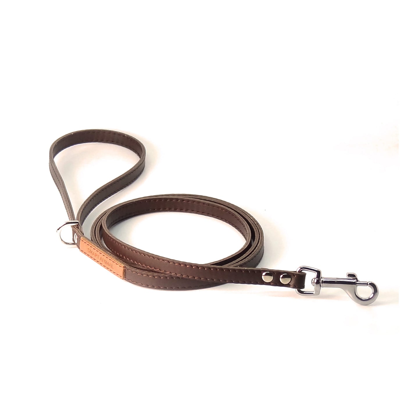 Lederleine, Länge 140 cm - Braun