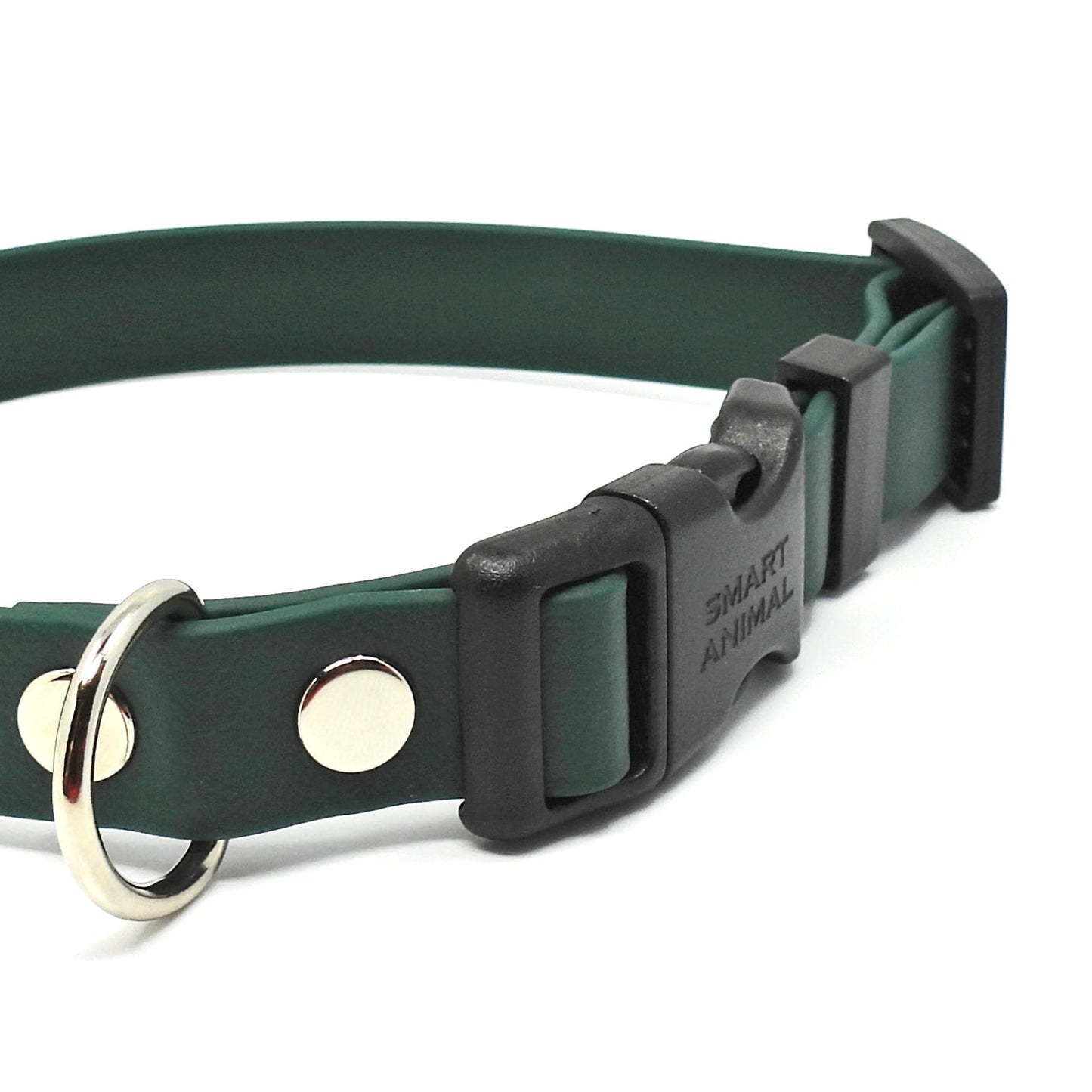 BioThane® Halsband - Sport Kollektion (Klick) - Grün