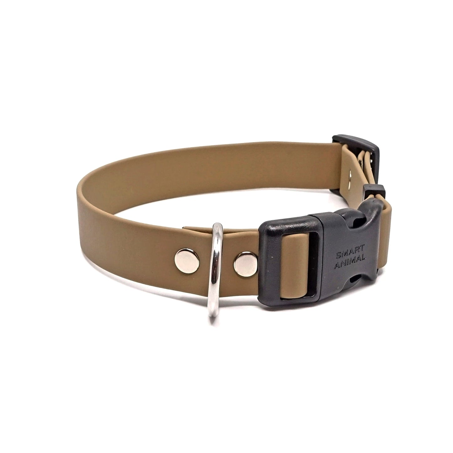 BioThane® Halsband - Sport Kollektion (Klick) - Khaki