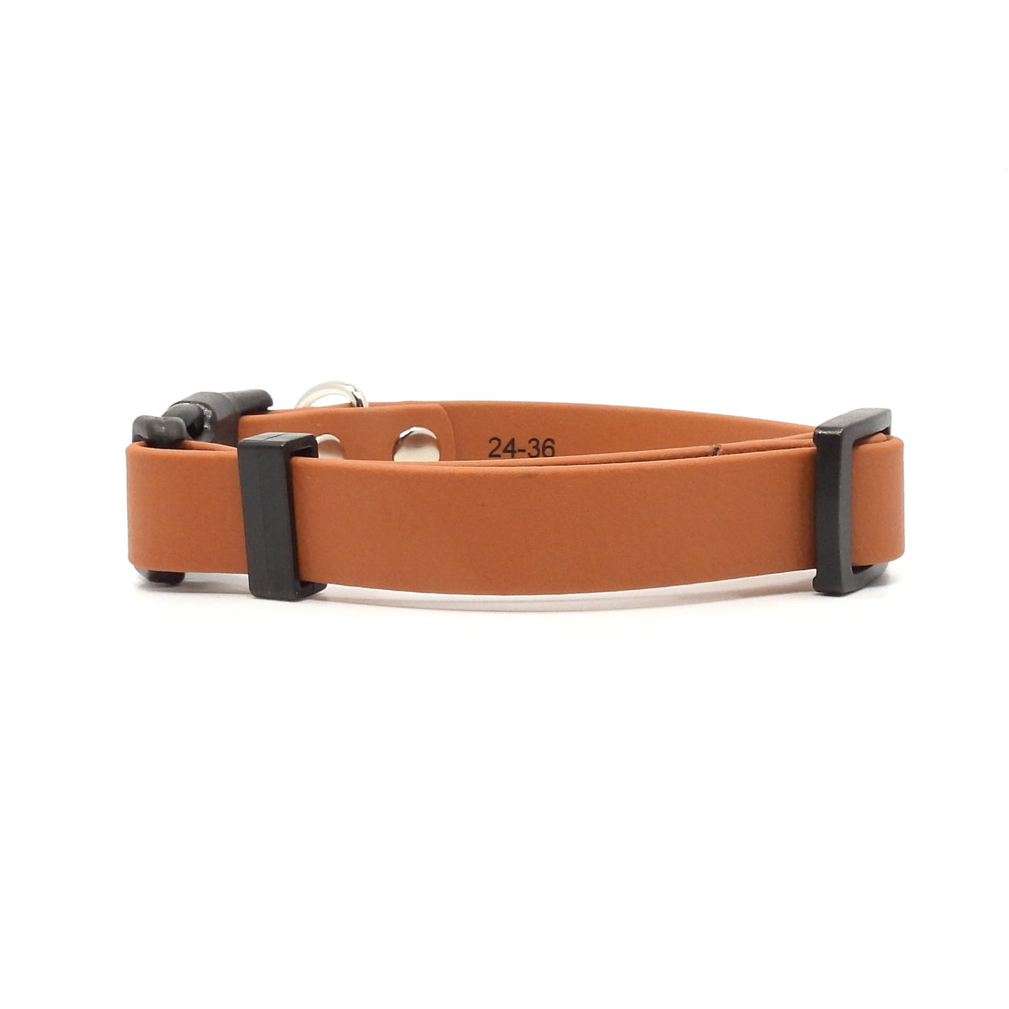 BioThane® Halsband - Sport Kollektion (Klick) - Toffee
