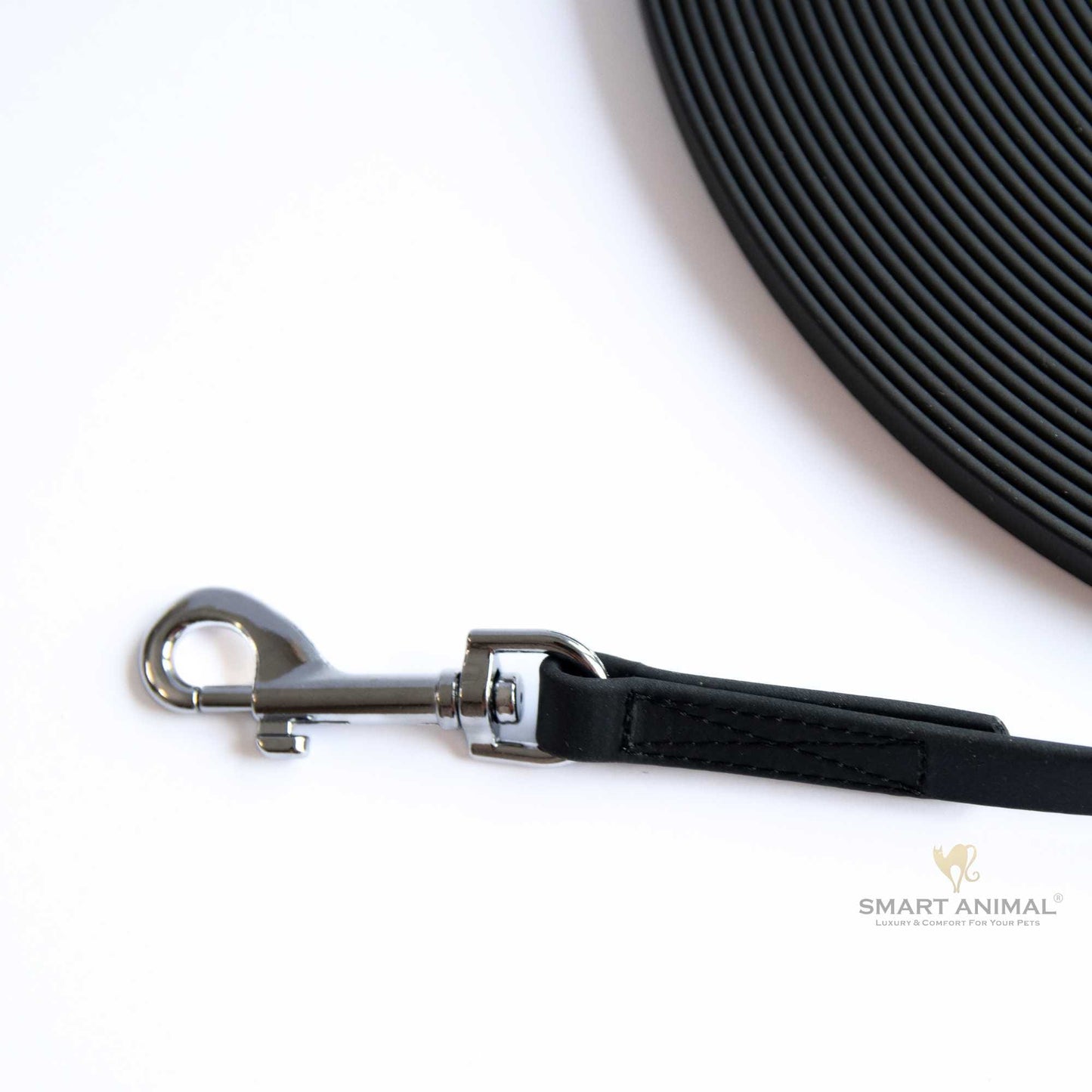 BioThane® Trainingsleine - Schwarz