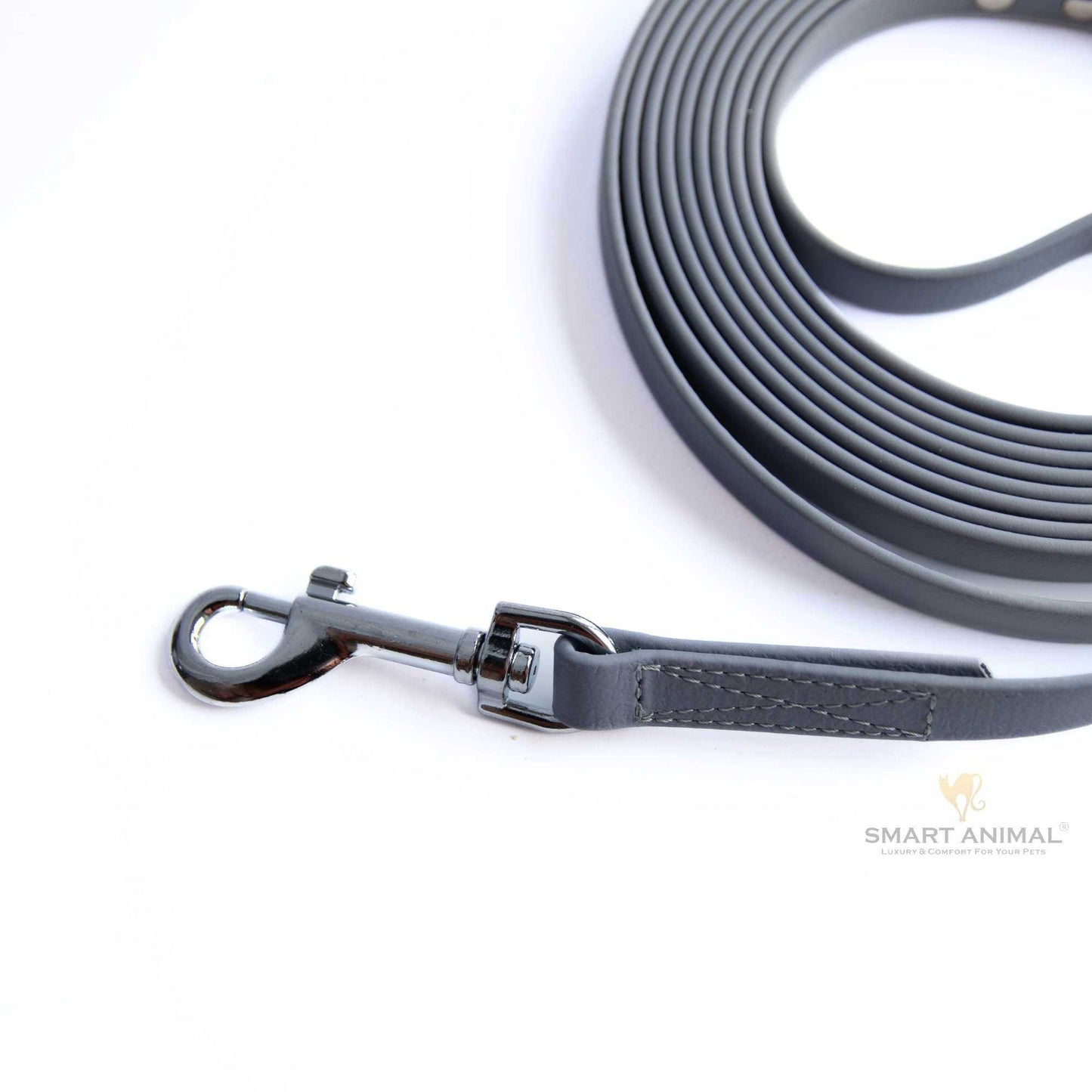 BioThane® Trainingsleine - Stahl