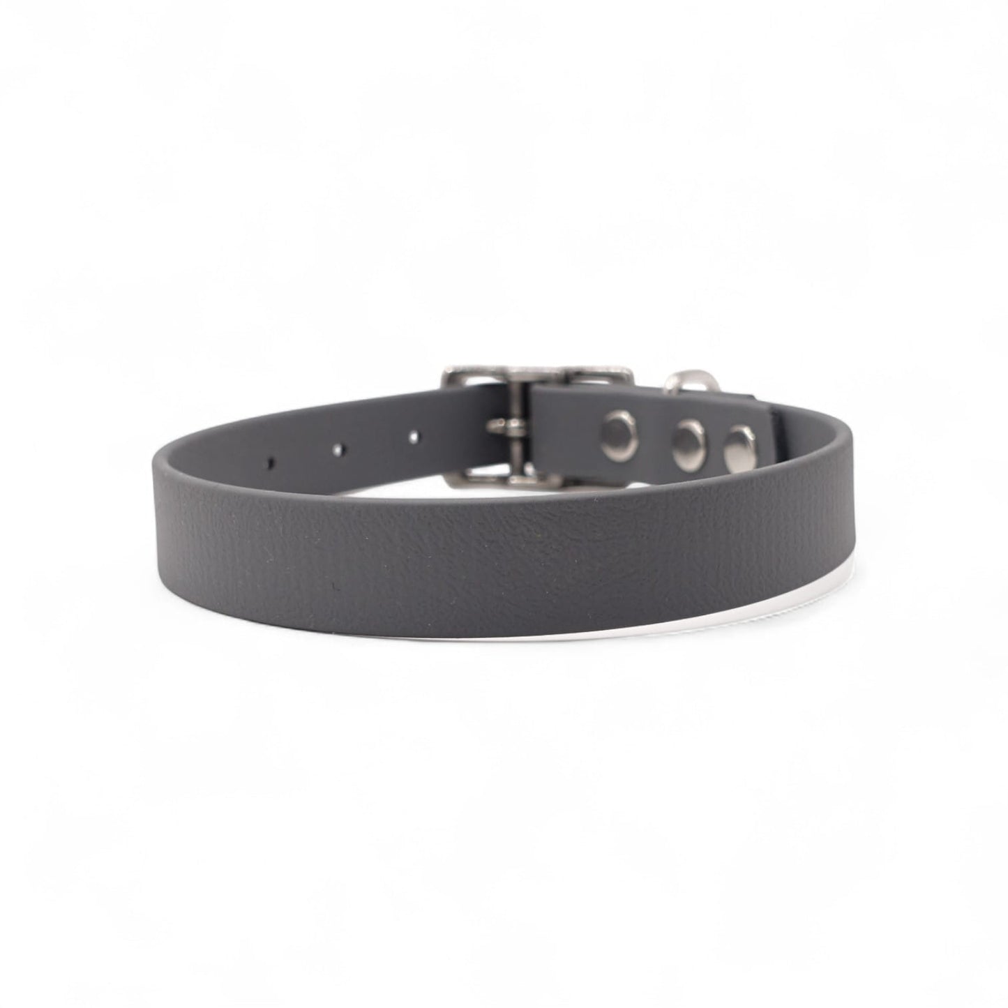 BioThane® Premium-Halsband (Prestige Sport) - Grau