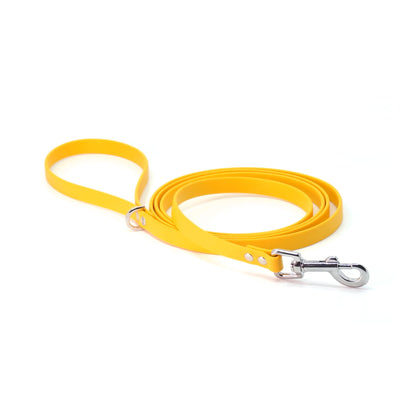 BioThane® Wasserfeste Hundeleine - Gelb