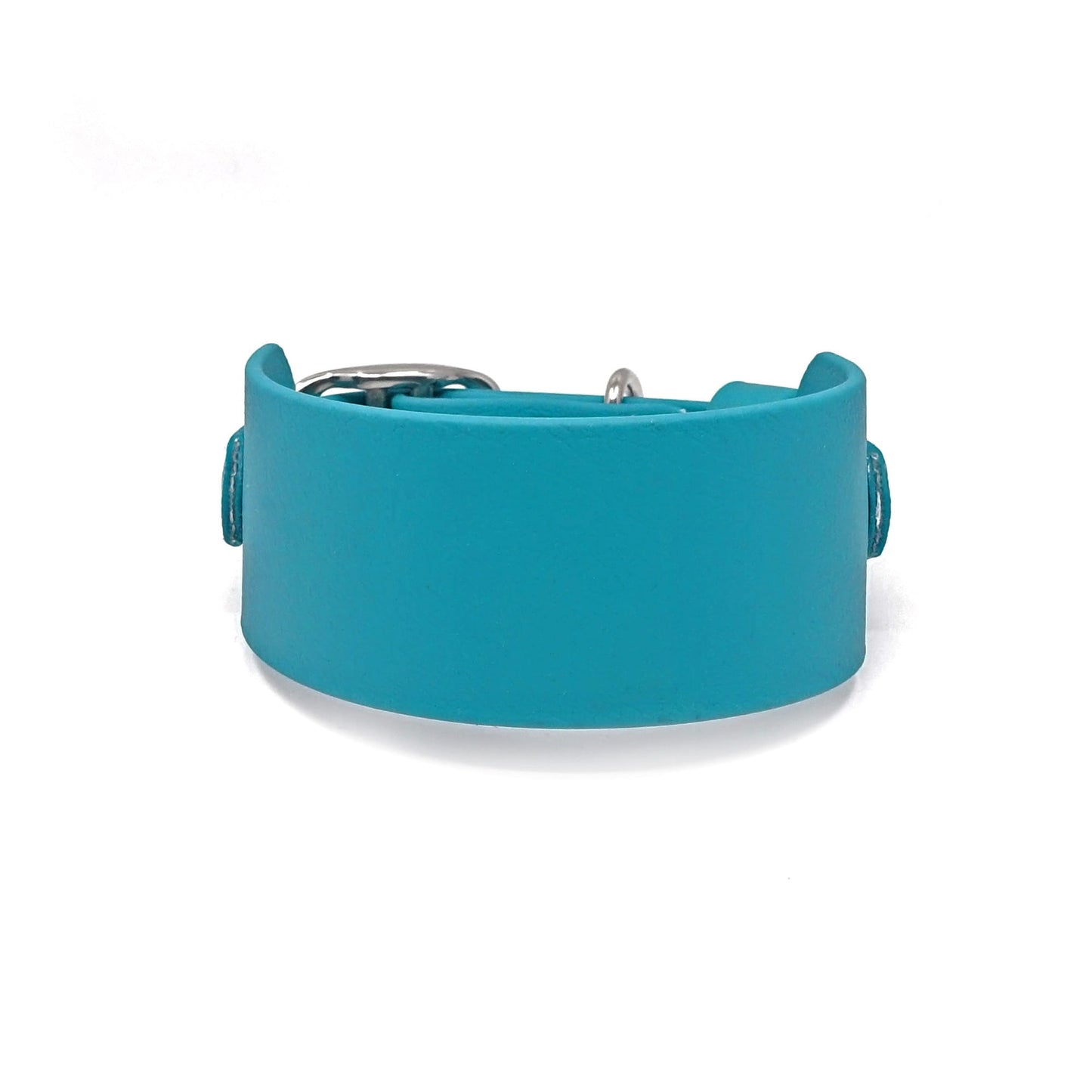 BioThane® Breithalsband für Windhunde - Azurblau