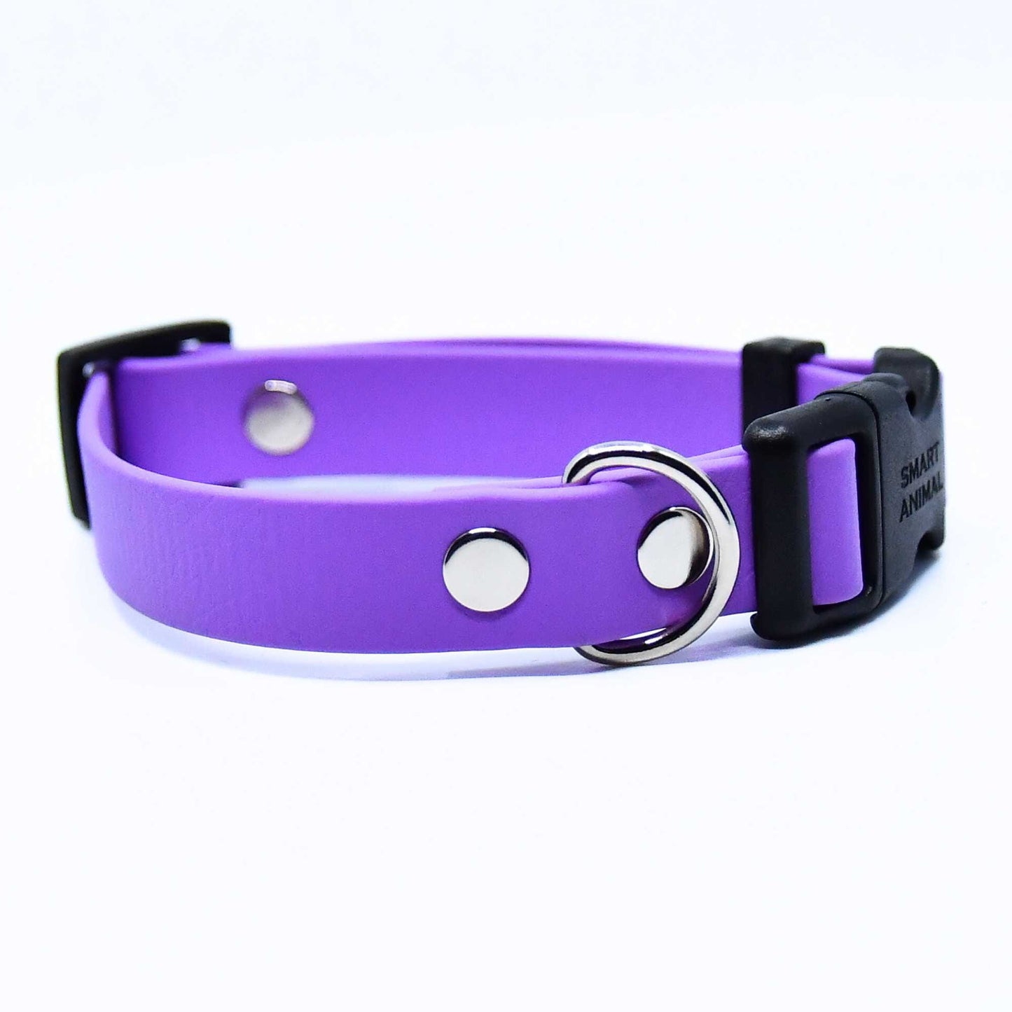 BioThane® Halsband - Sport Kollektion (Klick) - Amethyst