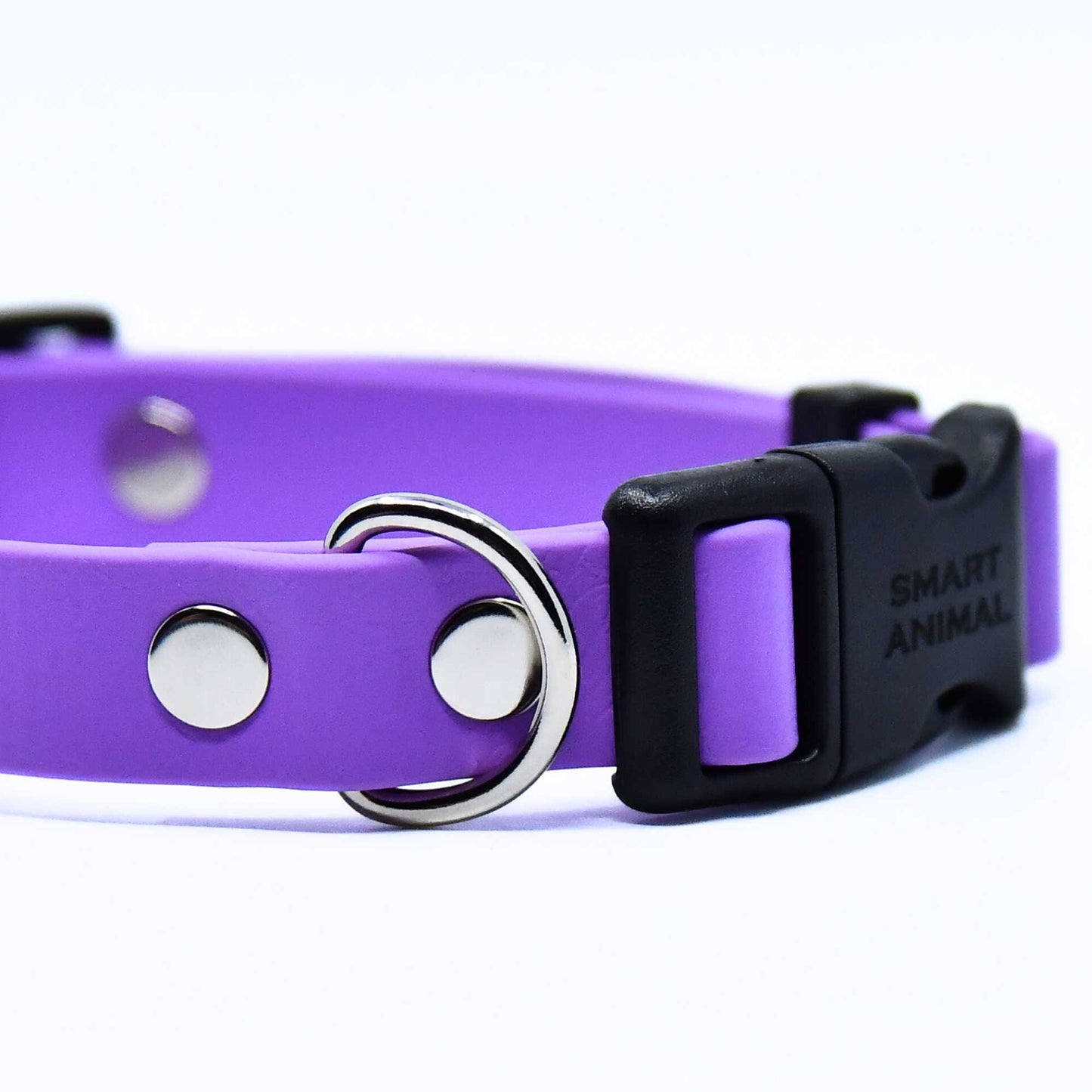 BioThane® Halsband - Sport Kollektion (Klick) - Amethyst