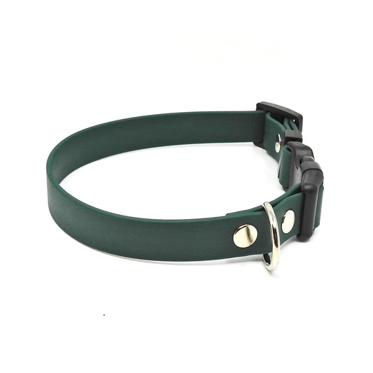 BioThane® Halsband - Sport Kollektion (Klick) - Grün