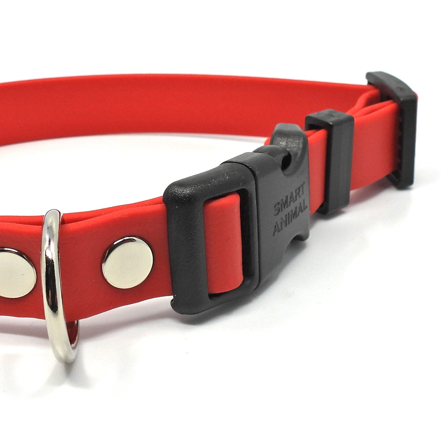 BioThane® Halsband - Sport Kollektion (Klick) - Rot