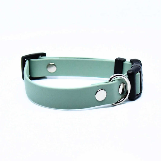 BioThane® Halsband - Sport Kollektion (Klick) - Salbei