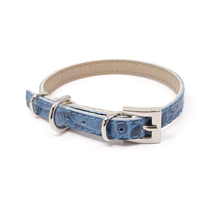Lederhalsband für kleine Hunde - Serie Maritime