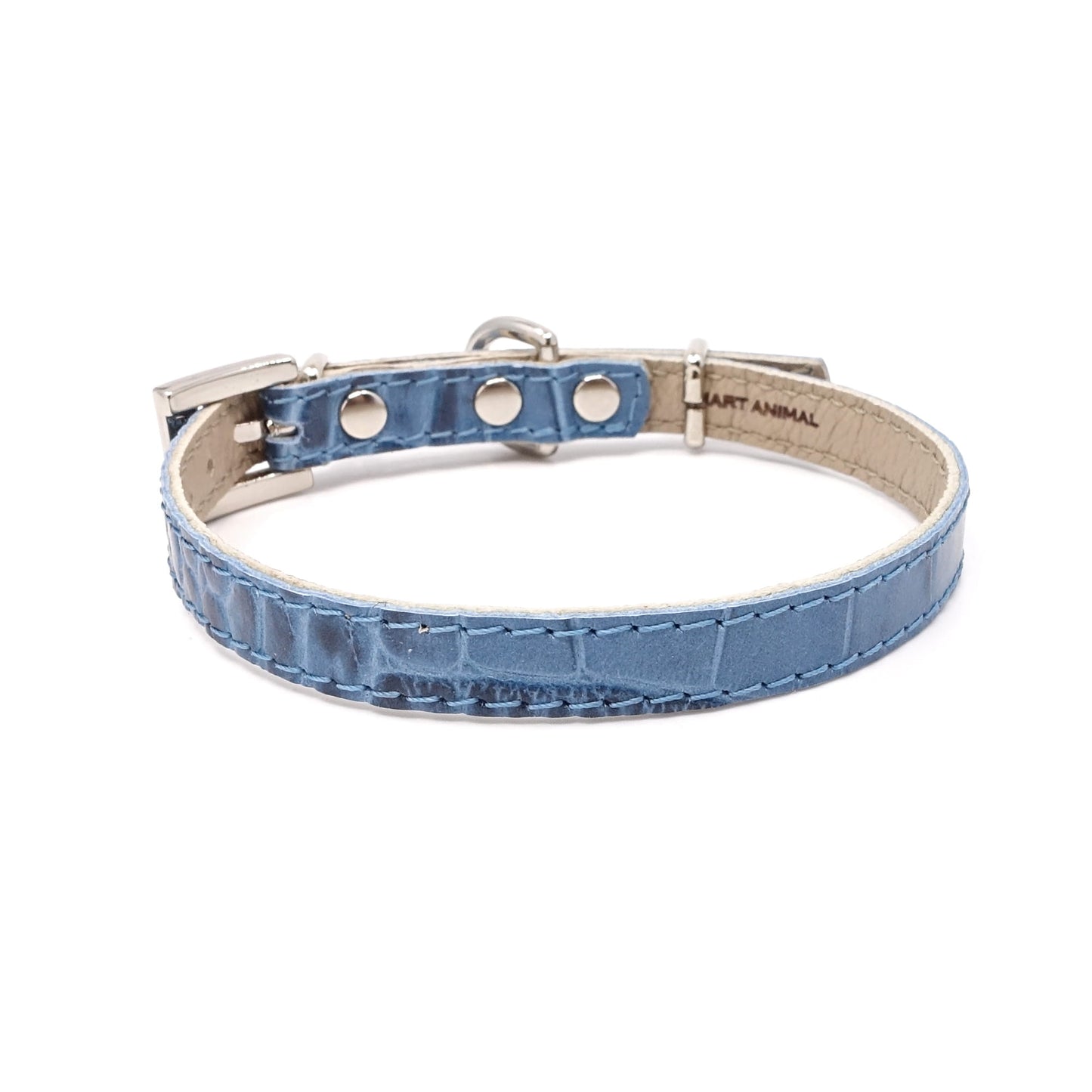 Lederhalsband für kleine Hunde - Serie Maritime