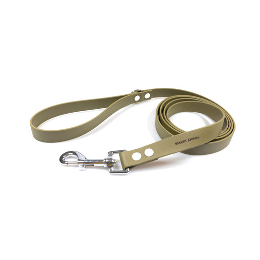 BioThane® Wasserfeste Hundeleine - Olive