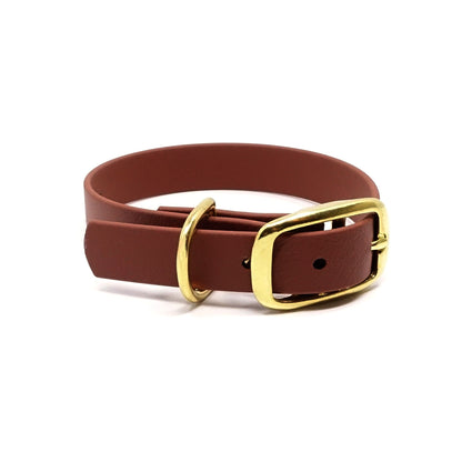 BioThane® Premium-Halsband (Prestige Sport) - Braun