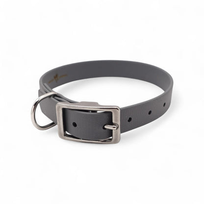 BioThane® Premium-Halsband (Prestige Sport) - Grau