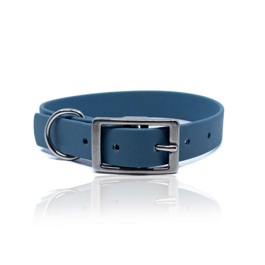 BioThane® Premium-Halsband (Prestige Sport) - Jeansfarben