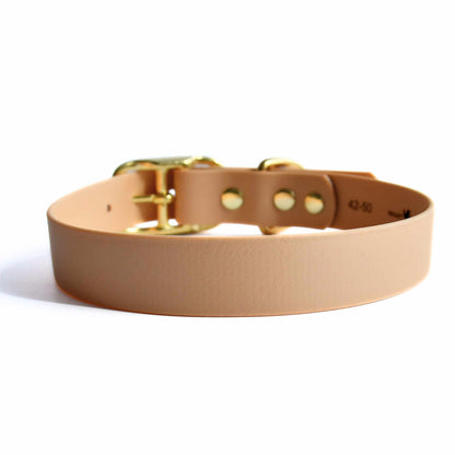 BioThane® Premium-Halsband (Prestige Sport) - Latte