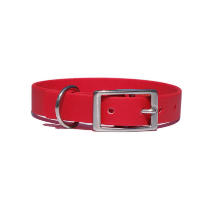 BioThane® Premium-Halsband (Prestige Sport) - Rot