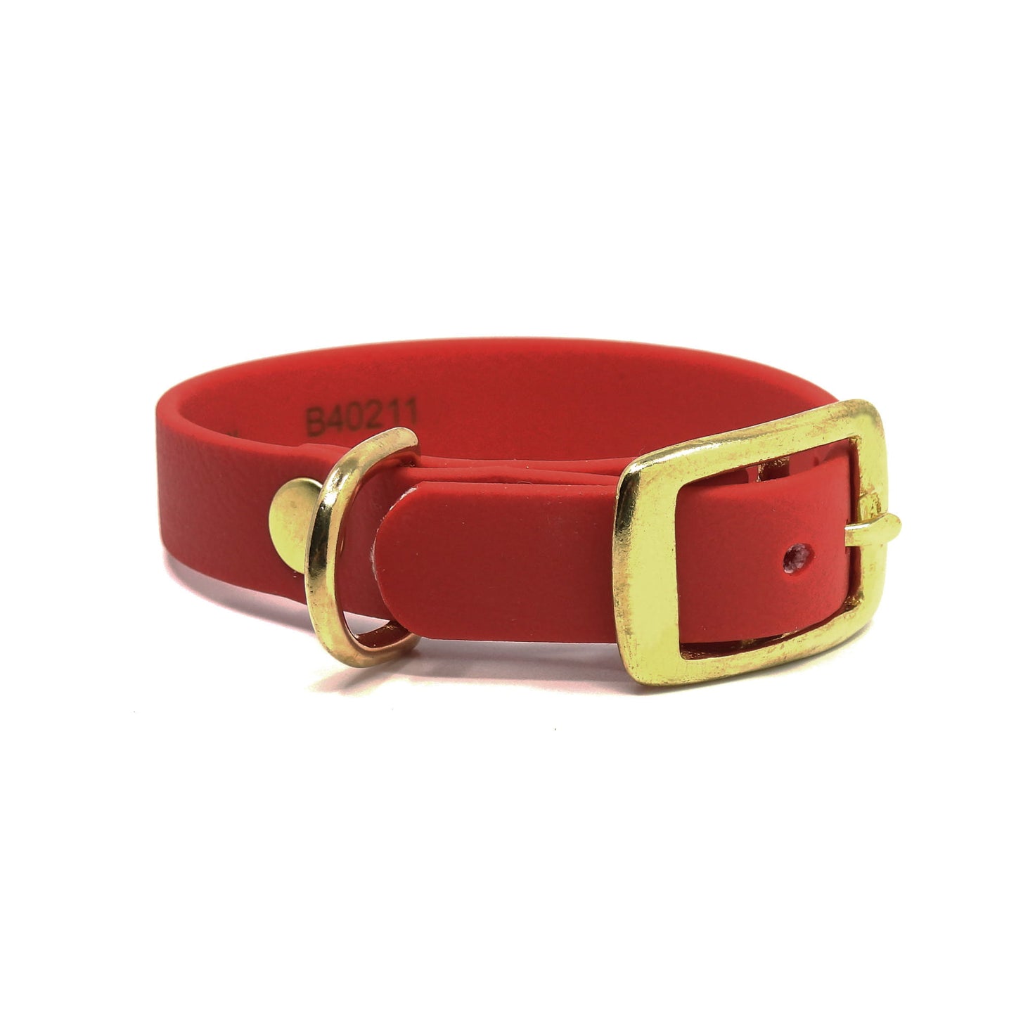 BioThane® Premium-Halsband (Prestige Sport) - Rot