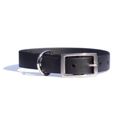 BioThane® Premium-Halsband (Prestige Sport) - Schwarz