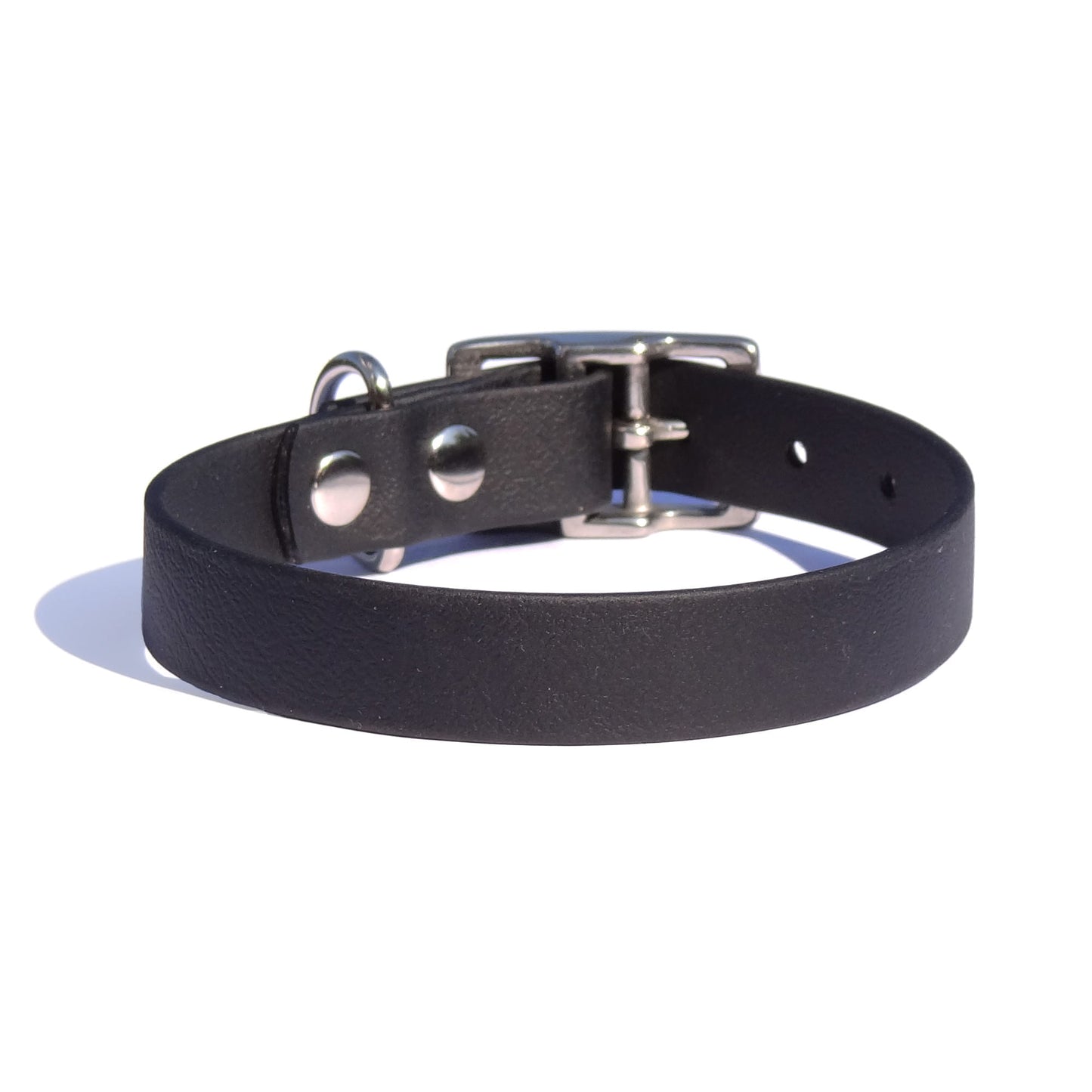 BioThane® Premium-Halsband (Prestige Sport) - Schwarz