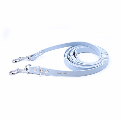 BioThane® Verstell-/Multifunktionsleine - Pastellblau