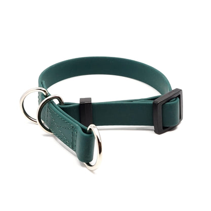 BioThane® Halb-Zugstopp-Halsband - Sport Kollektion - Grün