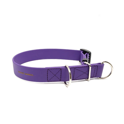 BioThane® Halb-Zugstopp-Halsband - Sport Kollektion - Lila