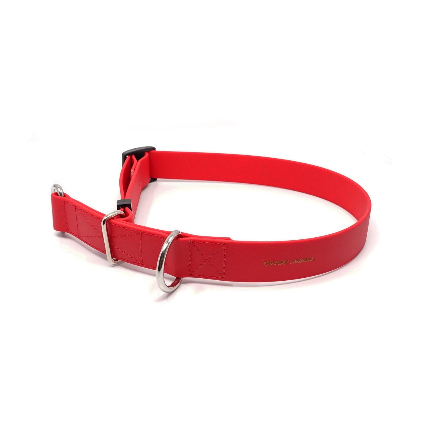 BioThane® Halb-Zugstopp-Halsband - Sport Kollektion - Rot