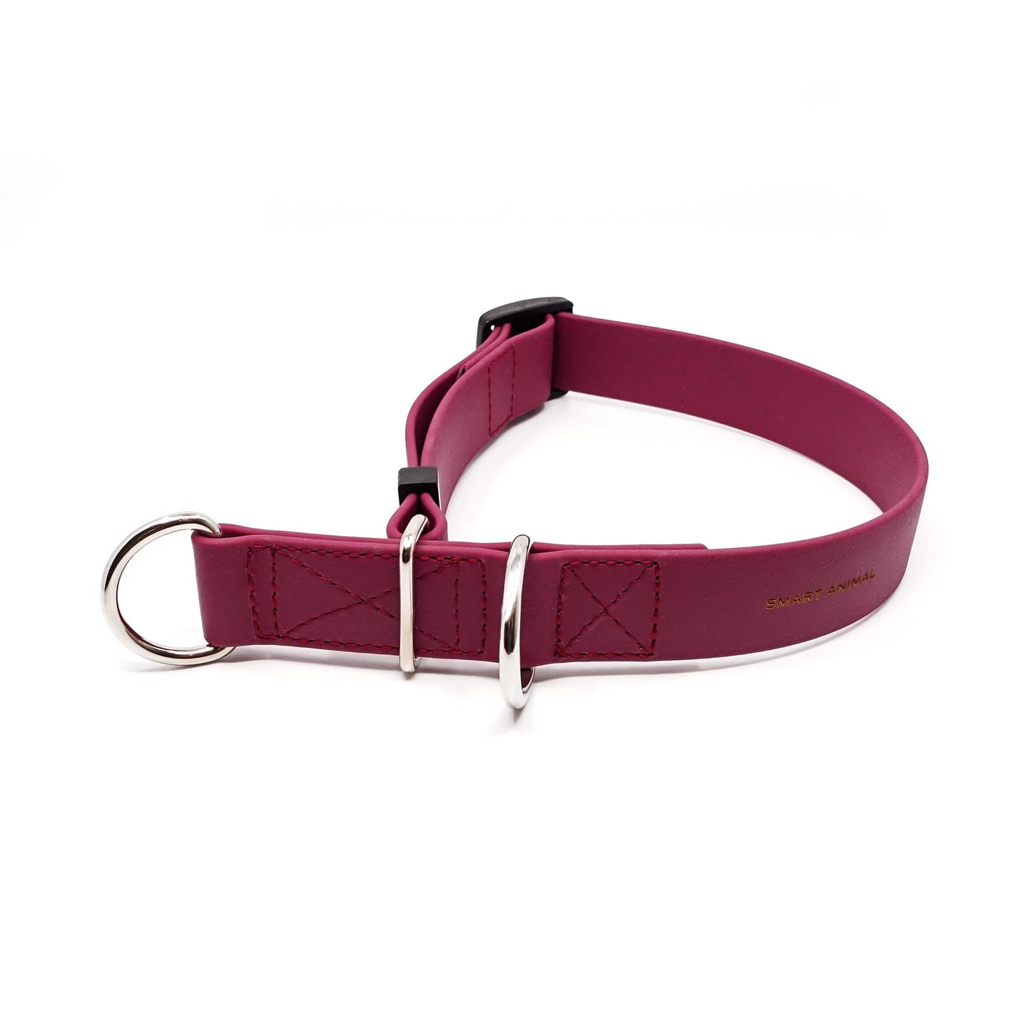 BioThane® Halb-Zugstopp-Halsband - Sport Kollektion - Wein
